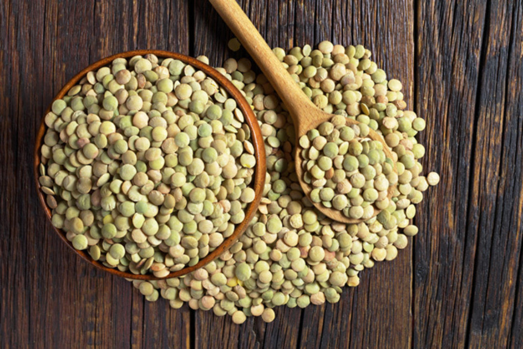 Green lentils